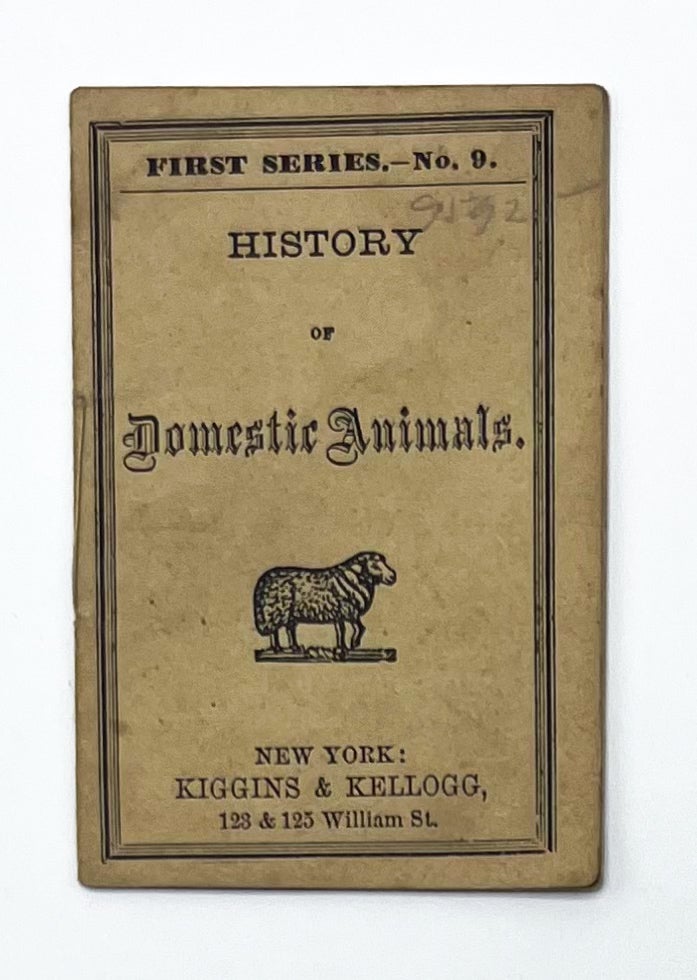 HISTORY OF DOMESTIC ANIMALS