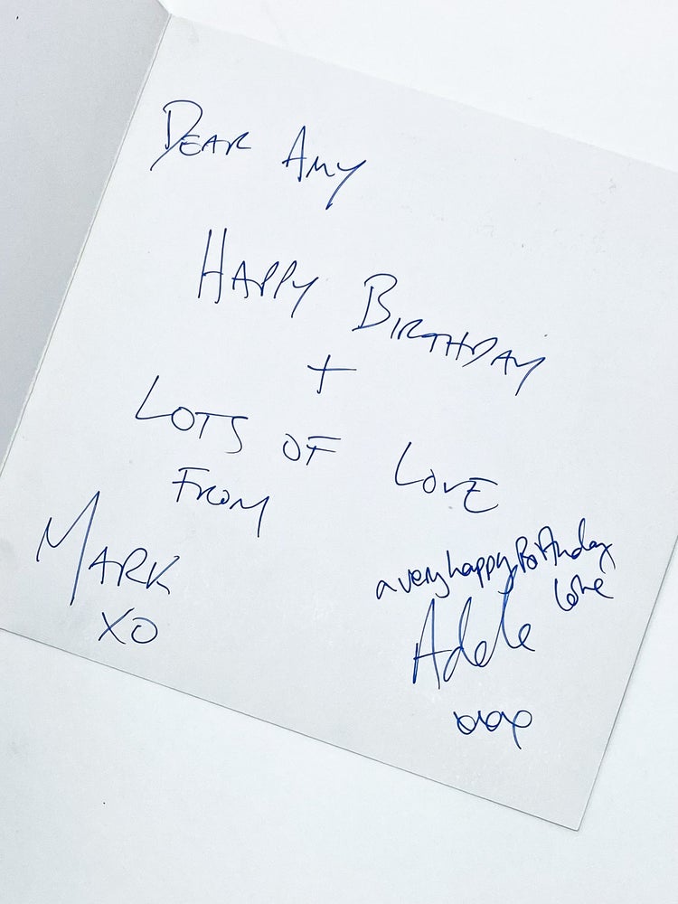 Birthday Card to Amy Winehouse
