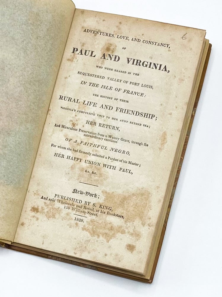 ADVENTURES, LOVE AND CONSTANCY OF PAUL AND VIRGINIA
