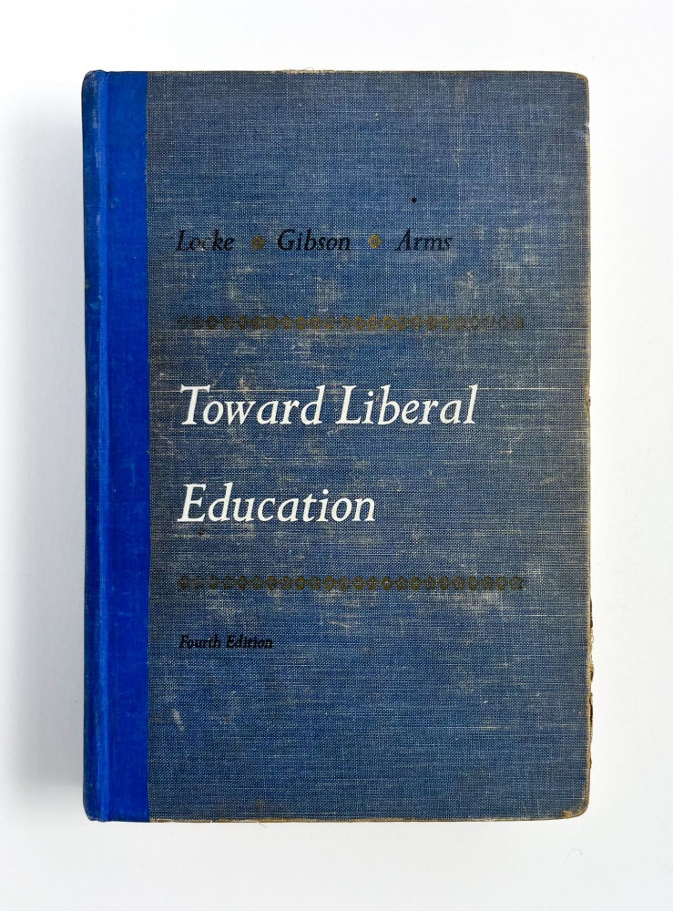 Book Sculpture TOWARD LIBERAL EDUCATION