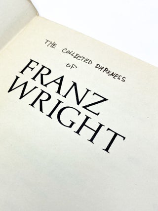 Item #45807 8 POEMS. Franz Wright