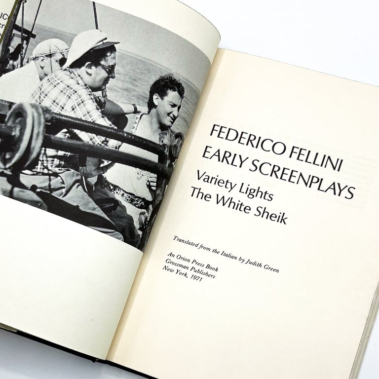 FEDERICO FELLINI EARLY SCREENPLAYS: Variety Lights / The White Sheik