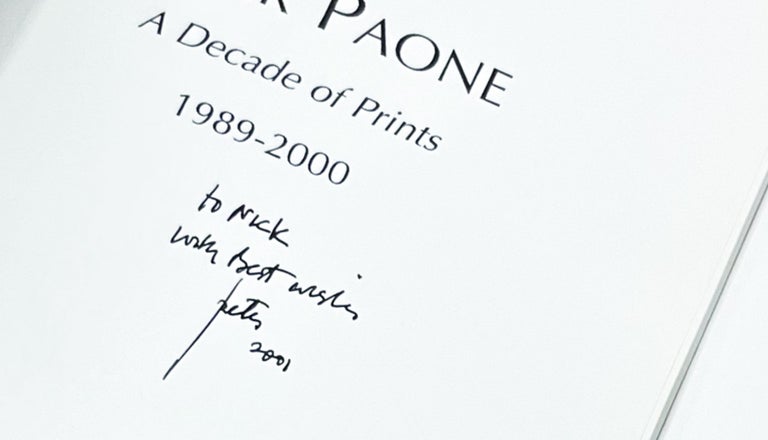 PETER PAONE: A Decade of Prints 1989-2000