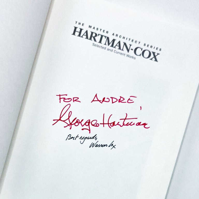 THE MASTER ARCHITECT SERIES: HARTMAN-COX, SELECTED AND CURRENT WORKS