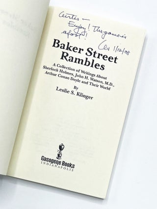 Item #47171 BAKER STREET RAMBLES. Leslie S. Klinger
