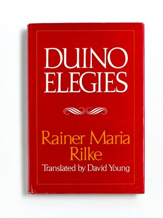 Item #47275 DUINO ELEGIES. Rainer Maria Rilke, David Young