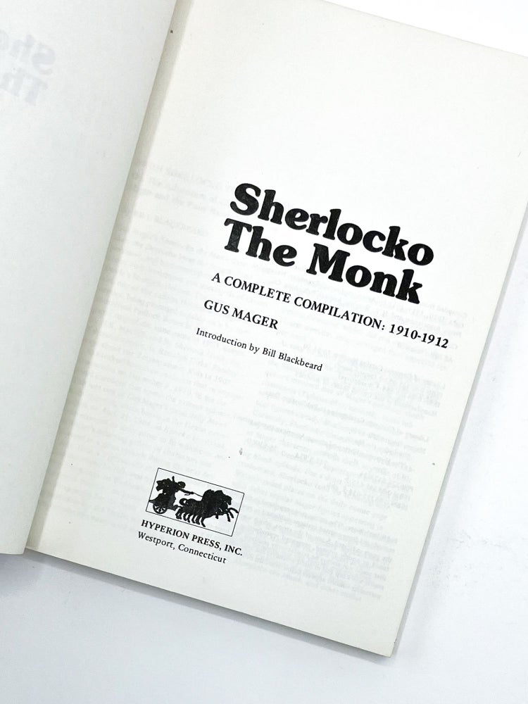 SHERLOCKO THE MONK 1910-1912