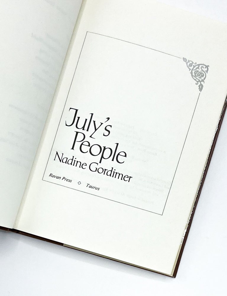 JULY'S PEOPLE