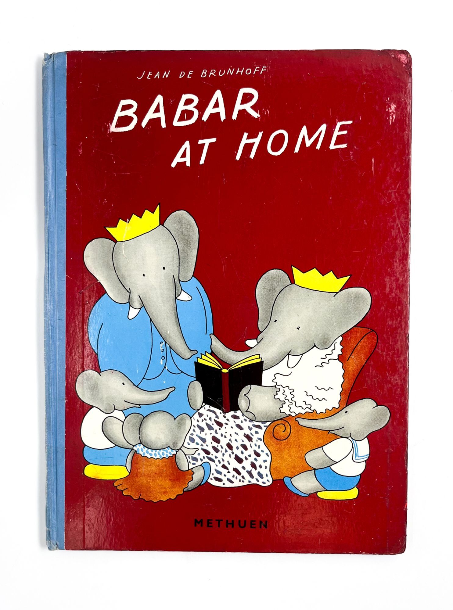 Babar R Home BABAR AT HOME | Jean de Brunhoff | First English edition