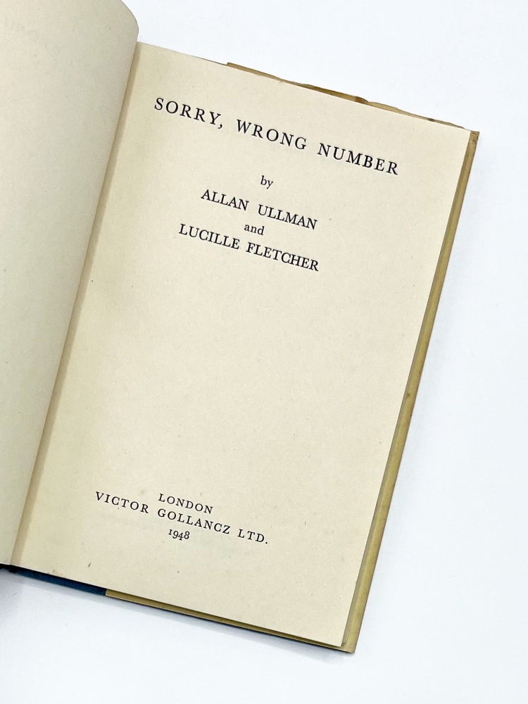 Sorry Wrong Number Script Grade 9 Module SORRY, WRONG NUMBER | Allan Ullman, Lucille Fletcher