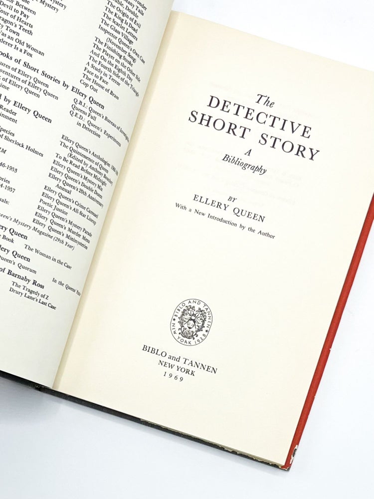 THE DETECTIVE SHORT STORY: A Bibliography