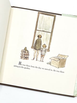 HE WAS THERE FROM THE DAY WE MOVED IN. Rhoda Levine, Edward Gorey.