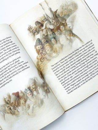 Item #47812 SOROTCHINTZY FAIR. Gennady Spirin, Nikolai Gogol, Countess Sybil Schönfeldt,...