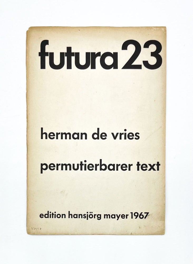 FUTURA 23: permutierbarer text