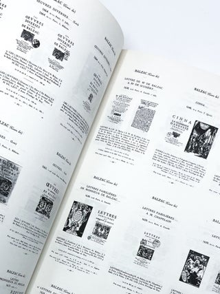 Item #48053 BIBLIOGRAPHIE D'EDITIONS ORIGINALES ET RARES D'AUTEURS FRANCAIS DES XVE, XVIE, XVII,...