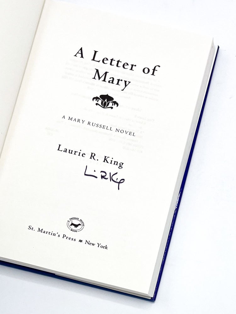 A LETTER OF MARY