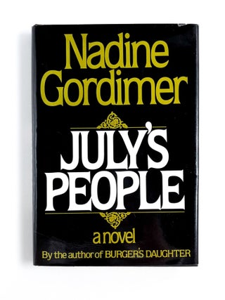 Item #48447 JULY'S PEOPLE. Nadine Gordimer