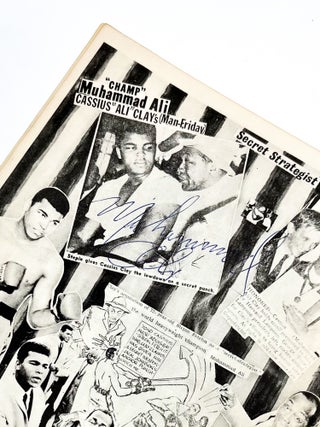 Item #48531 Official Souvenir Program for Muhammad Ali vs. Sonny Liston May 25th, 1965. Muhammad...