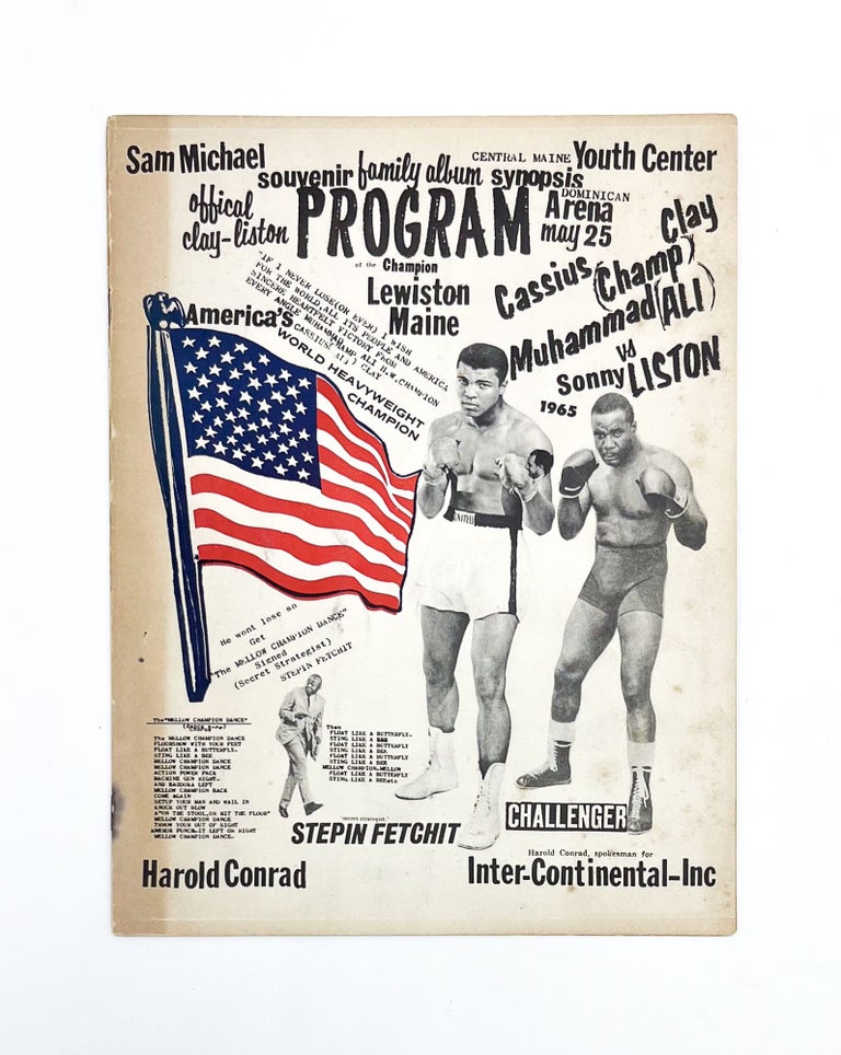 Official Souvenir Program for Muhammad Ali vs. Sonny Liston May 25th, 1965