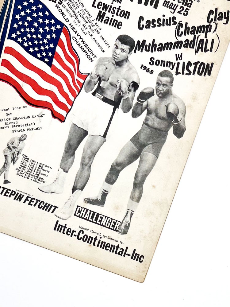 Official Souvenir Program for Muhammad Ali vs. Sonny Liston May 25th, 1965