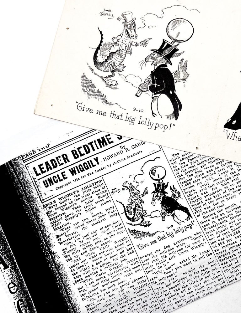 Collection of Original Art for UNCLE WIGGILY Comic Strip and Newspaper Stories