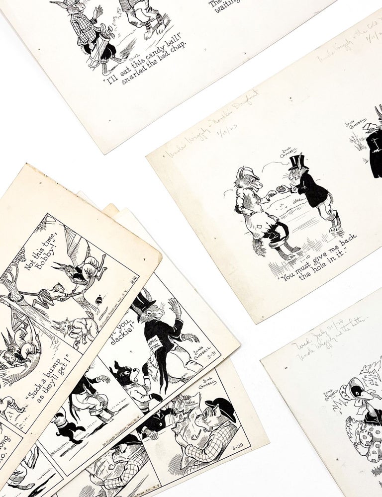 Collection of Original Art for UNCLE WIGGILY Comic Strip and Newspaper Stories