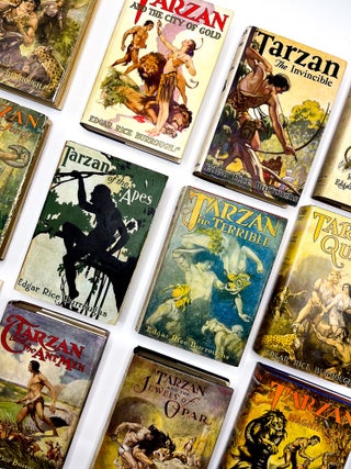 Item #48570 Complete Collection of Tarzan Novels. Edgar Rice Burroughs
