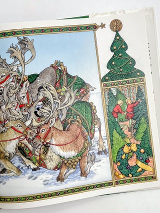 Item #48584 THE WILD CHRISTMAS REINDEER. Jan Brett