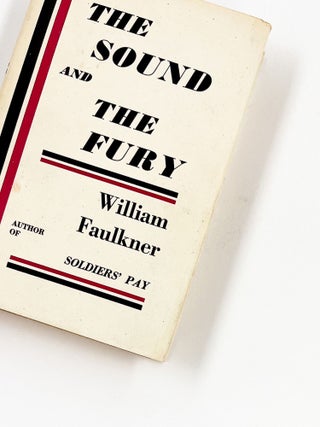 Item #49092 THE SOUND AND THE FURY. William Faulkner