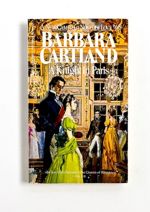 Item #49130 A KNIGHT IN PARIS. Barbara Cartland