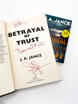 BETRAYAL OF TRUST. J. A. Jance.