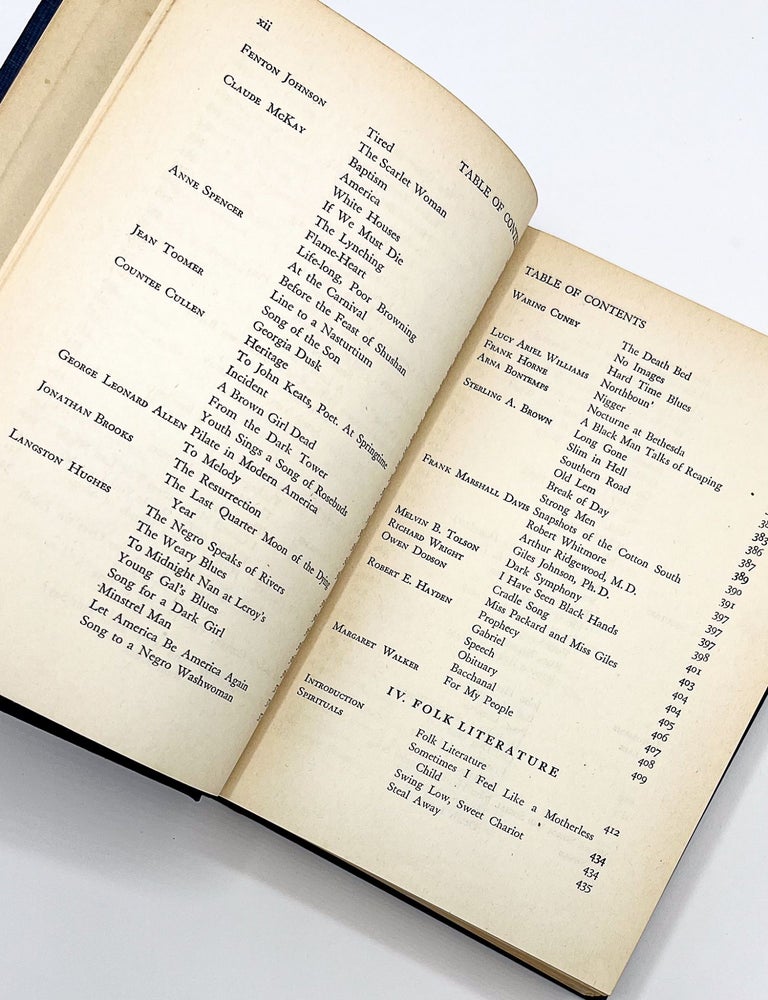 THE NEGRO CARAVAN: Writings by American Negroes