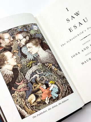 Item #49670 I SAW ESAU: The Schoolchild's Pocket Book. Maurice Sendak, Iona Opie, Peter Opie