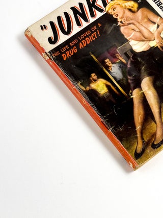 Item #49781 "JUNKIE!" The Life and Loves of a Drug Addict. Jonathan Craig, Frank E. Smith