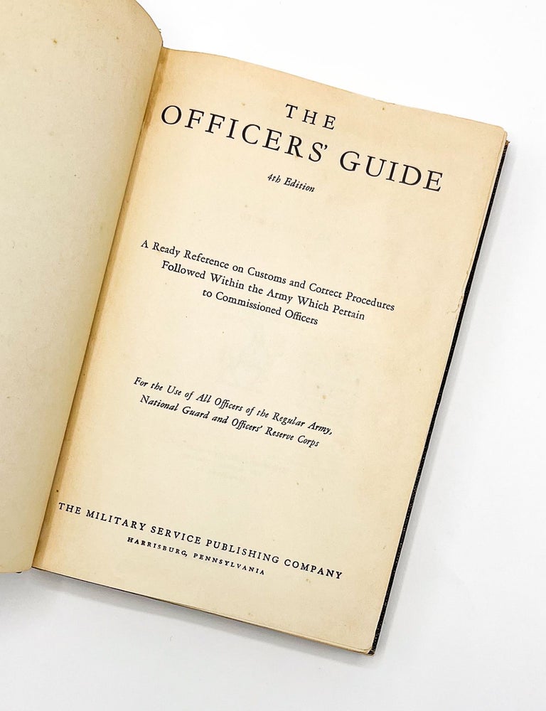 THE OFFICERS' GUIDE