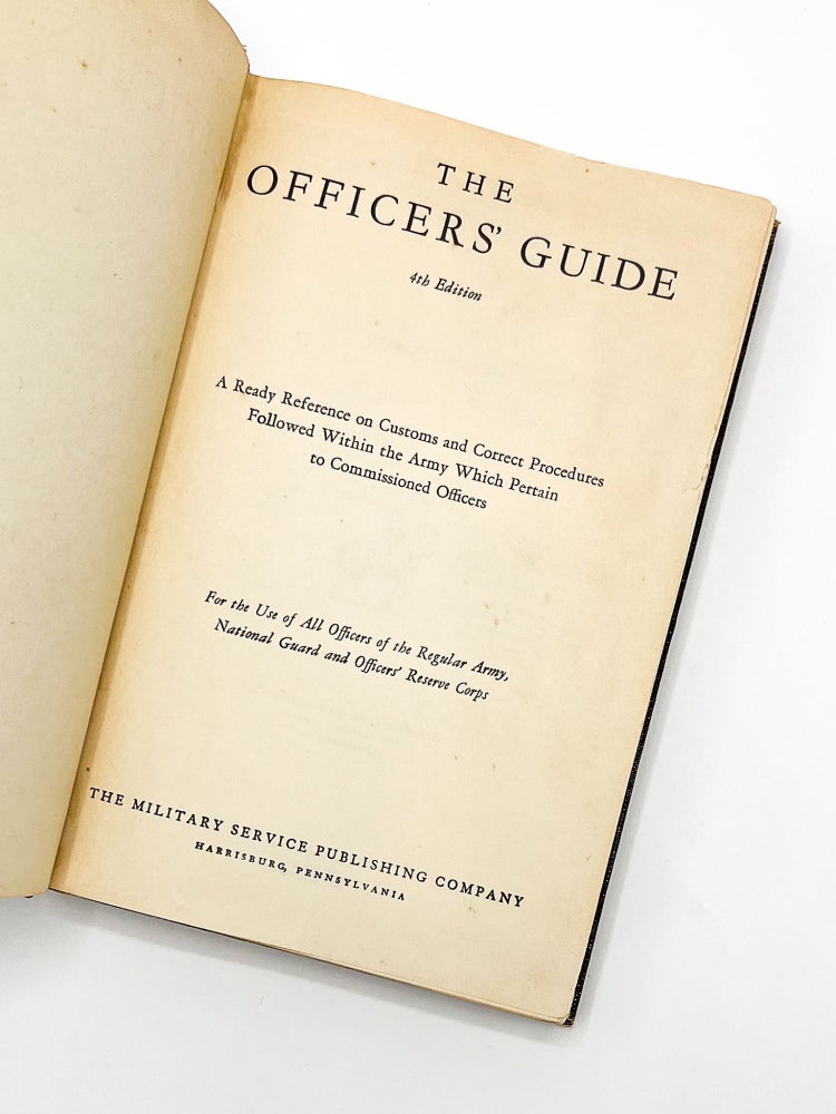THE OFFICERS' GUIDE