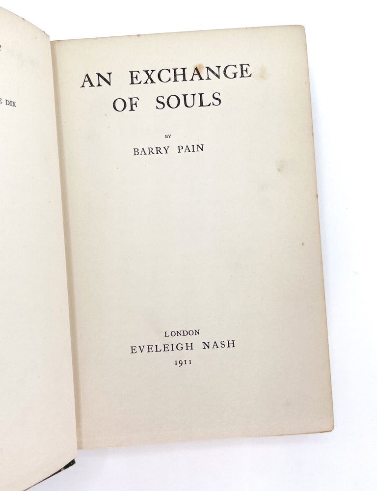 AN EXCHANGE OF SOULS