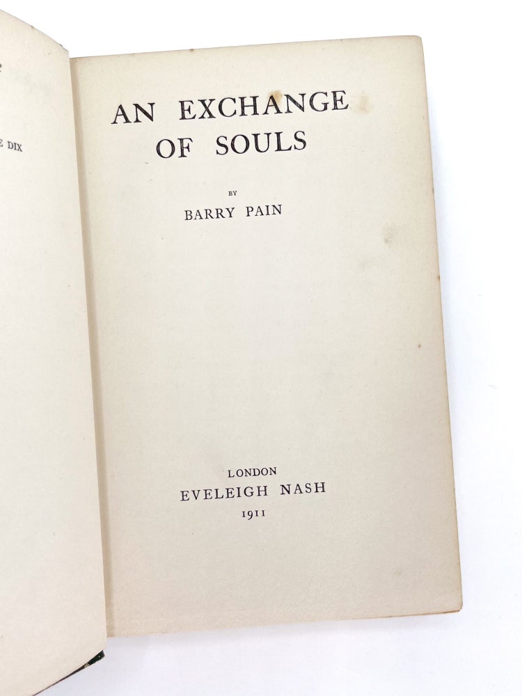 AN EXCHANGE OF SOULS