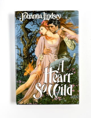 Item #50058 A HEART SO WILD. Johanna Lindsey, Robert McGinnis
