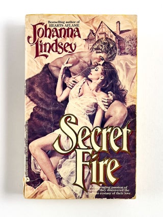 Item #50612 SECRET FIRE. Johanna Lindsey, Elaine Duillo