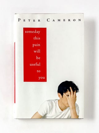 SOMEDAY THIS PAIN WILL BE USEFUL TO YOU. Peter Cameron.