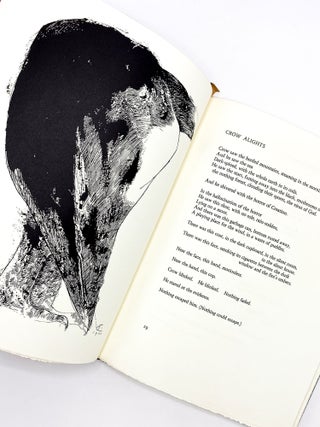 Item #50722 CROW: From the Life and Songs of the Crow. Ted Hughes, Leonard Baskin