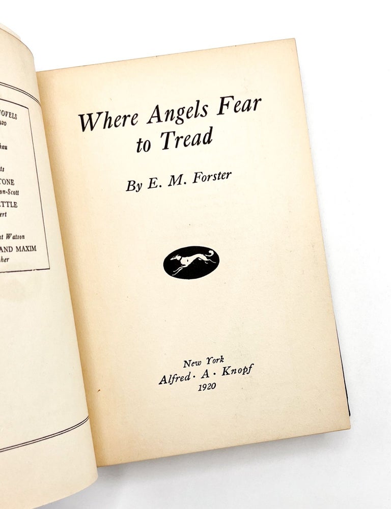 WHERE ANGELS FEAR TO TREAD