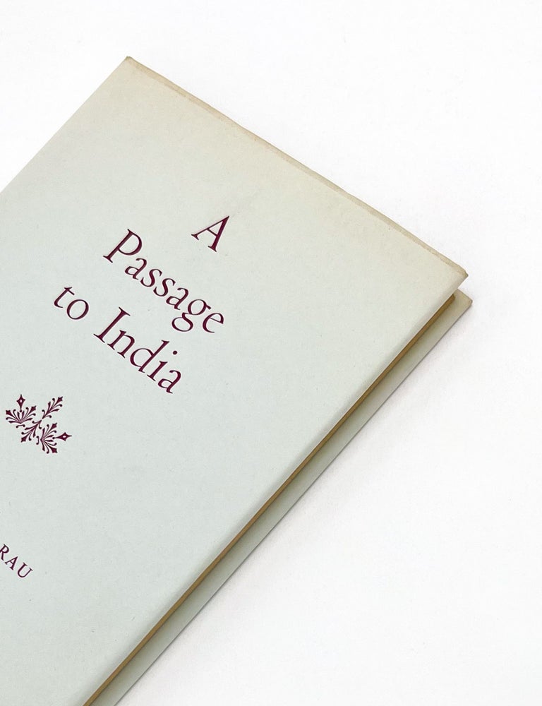 A PASSAGE TO INDIA