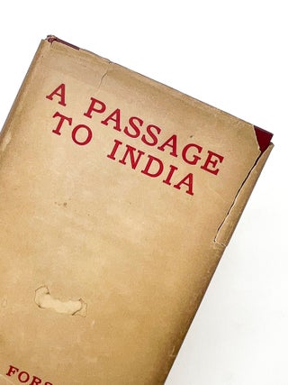 Item #50785 A PASSAGE TO INDIA. E. M. Forster