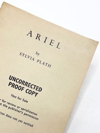 ARIEL. Sylvia Plath.