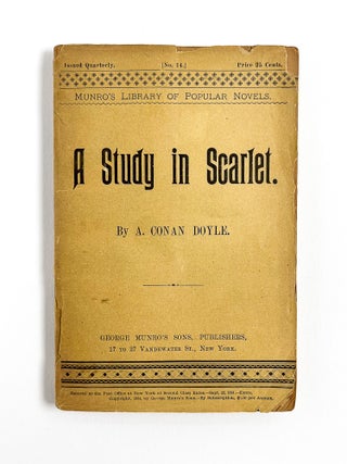 Item #51191 A STUDY IN SCARLET. Arthur Conan Doyle