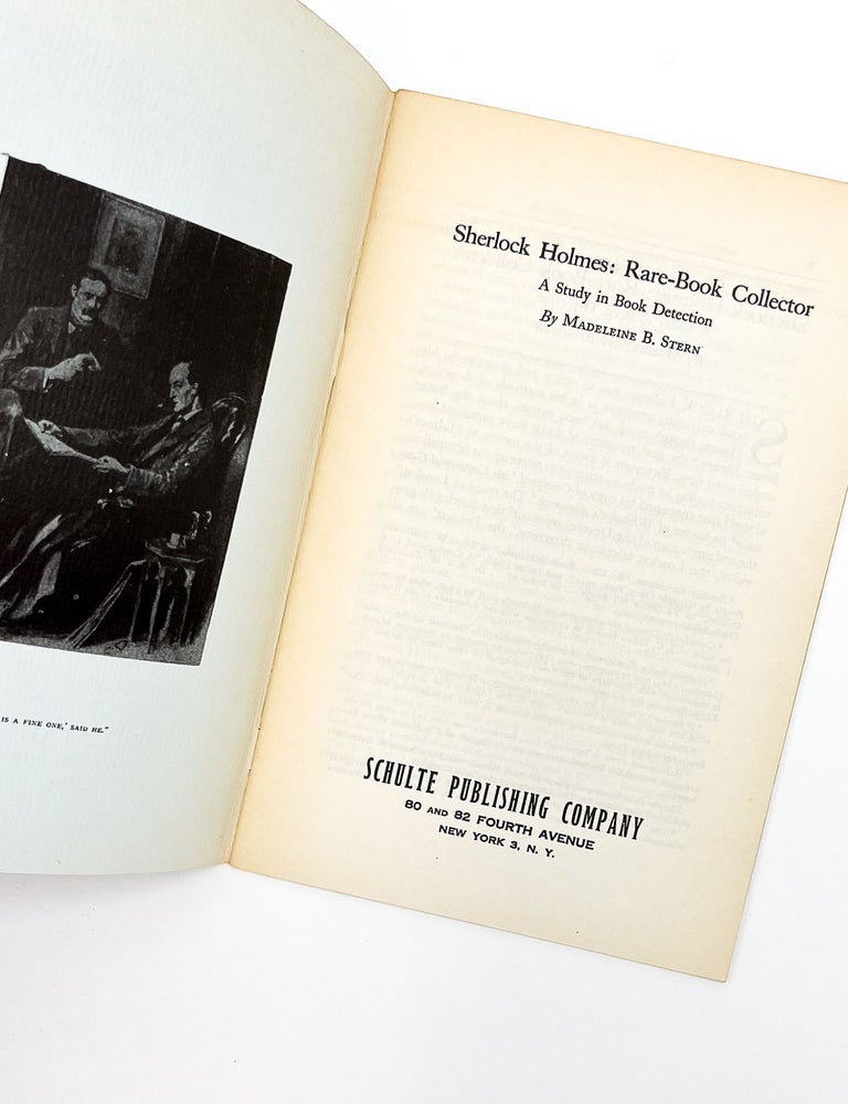 SHERLOCK HOLMES: RARE-BOOK COLLECTOR