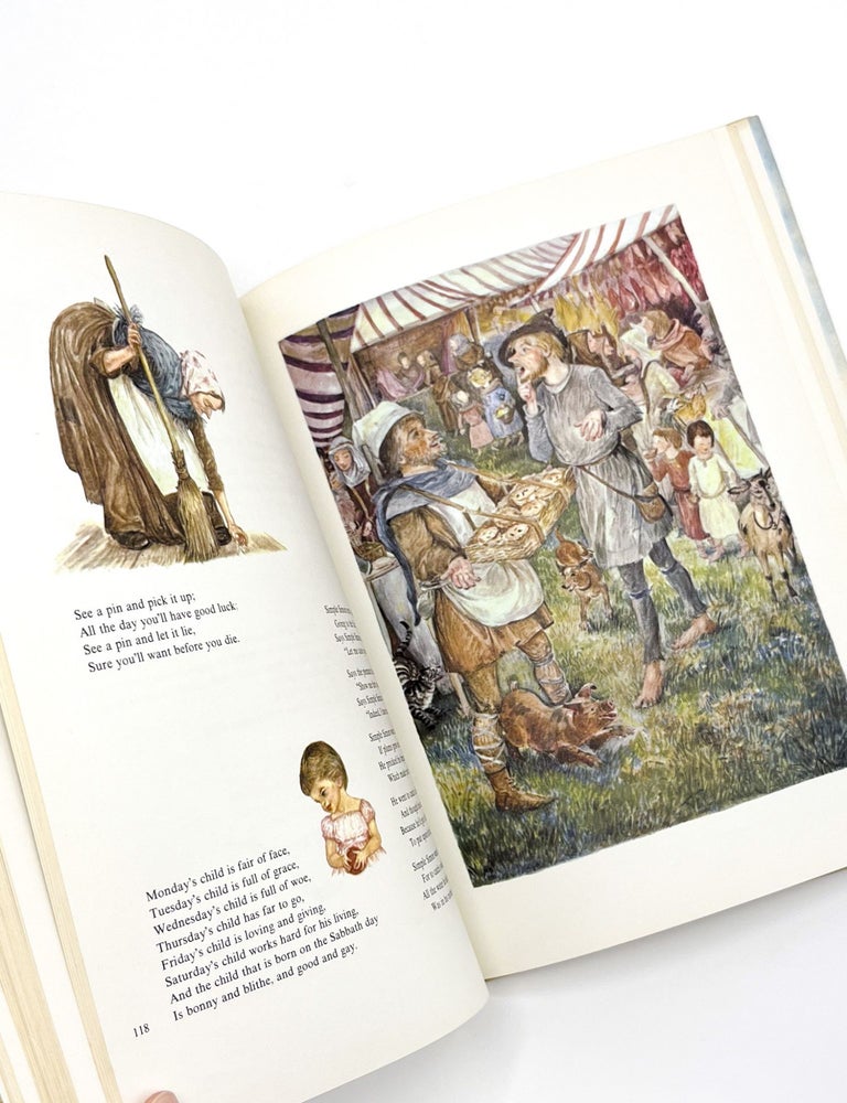 BOOK OF NURSERY AND MOTHER GOOSE RHYMES