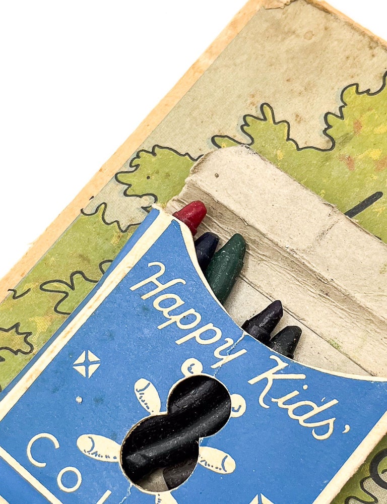 HAPPY KIDS' AT THE ZOO COLORING BOOK